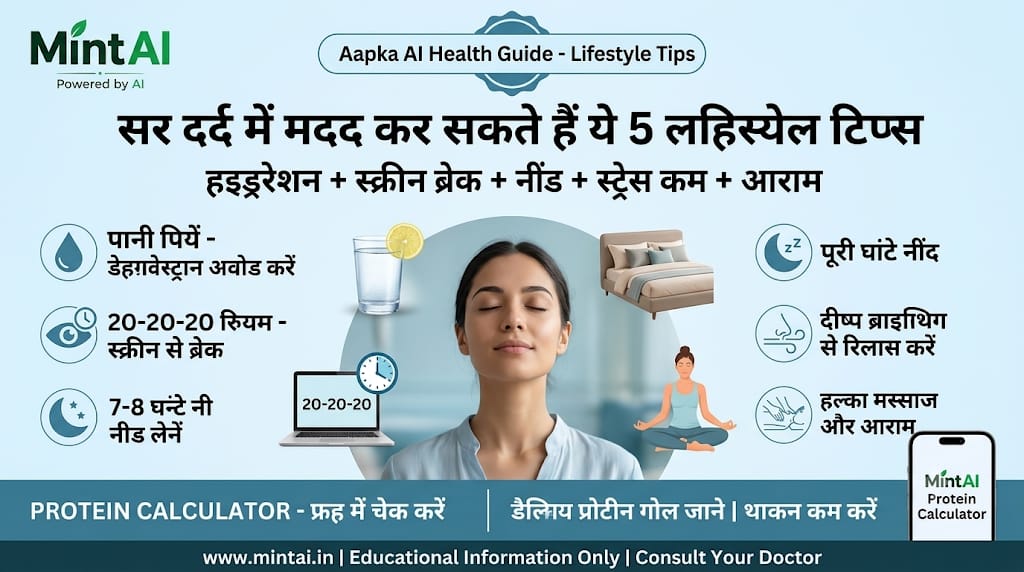 Sar Dard Me Madad Kar Sakte Hai Ye 5 Lifestyle Tips
