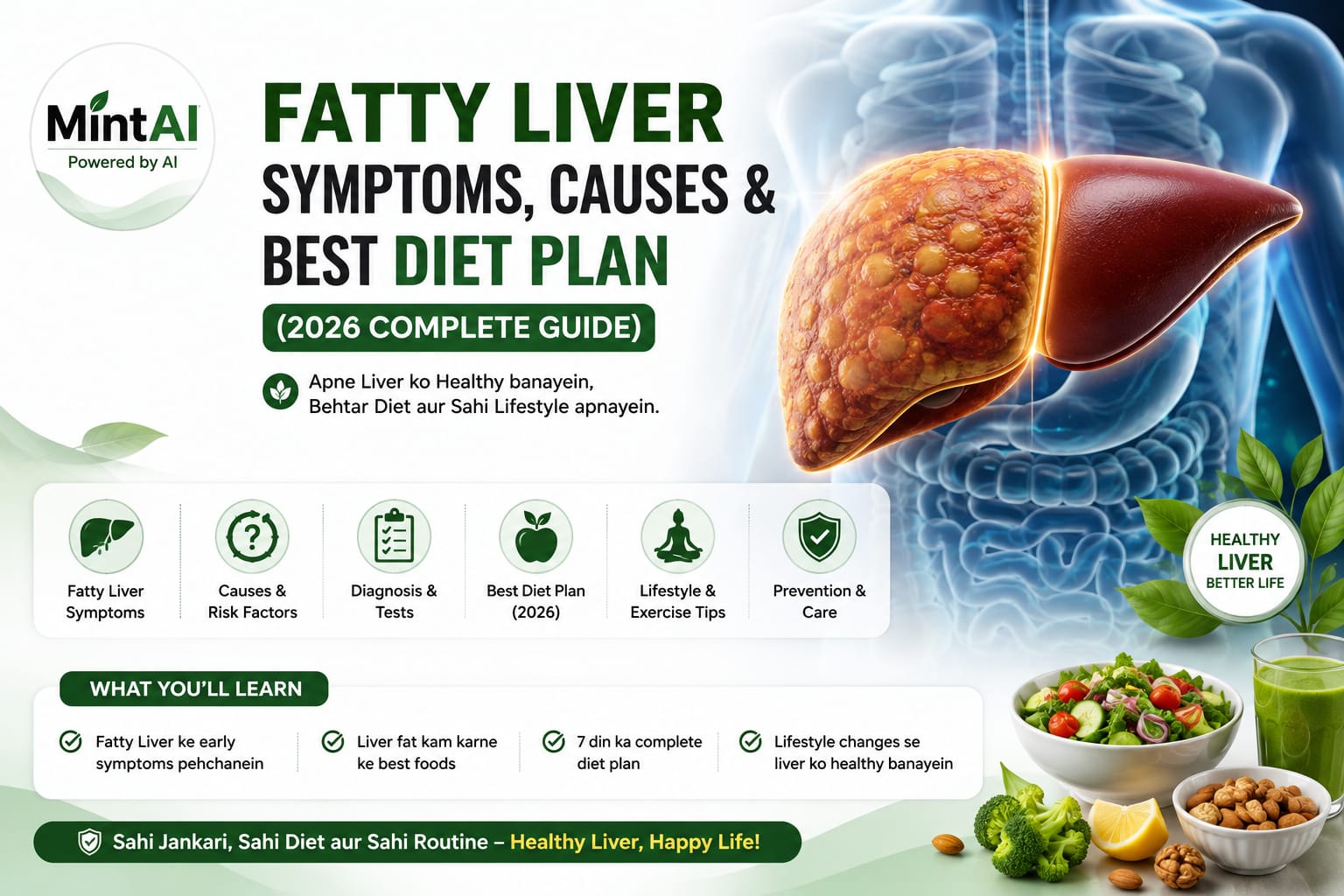 Fatty Liver Symptoms Causes Diet Plan Treatment 2026